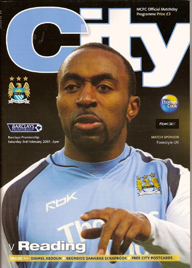 Manchester City FC v Reading FC